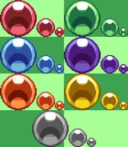 Glass Orbs from my game, Orb Rally.